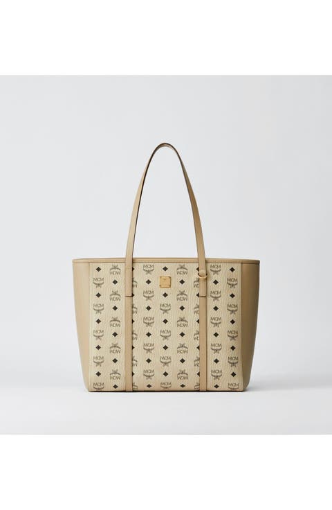Medium Toni Top-Zip Shopper in Visetos Leather Mix (Nordstrom Exclusive)