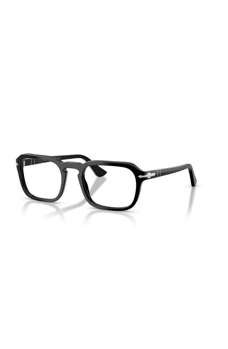 Persol 52mm Square optical glasses, Main, color, Black