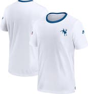 Nike Men's Nike  White Indianapolis Colts Indiana Nights Alternate Coach Performance T-Shirt