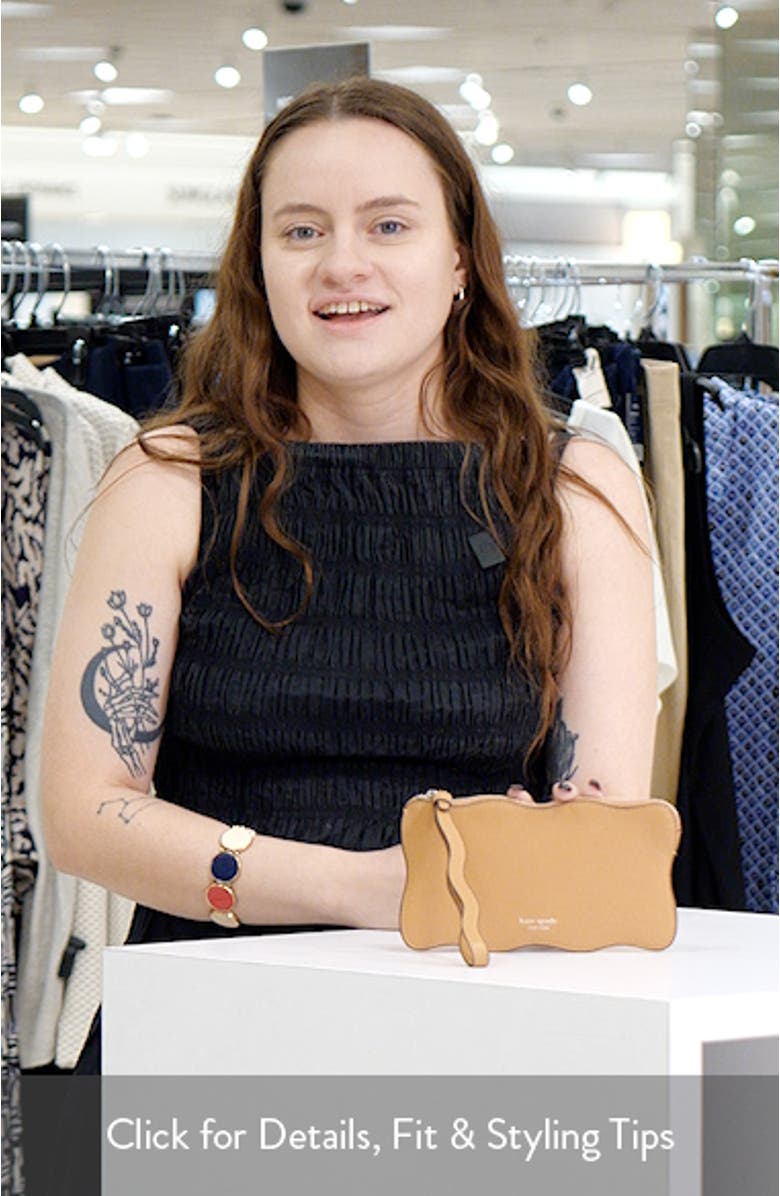 zippy leather wristlet, sales video thumbnail