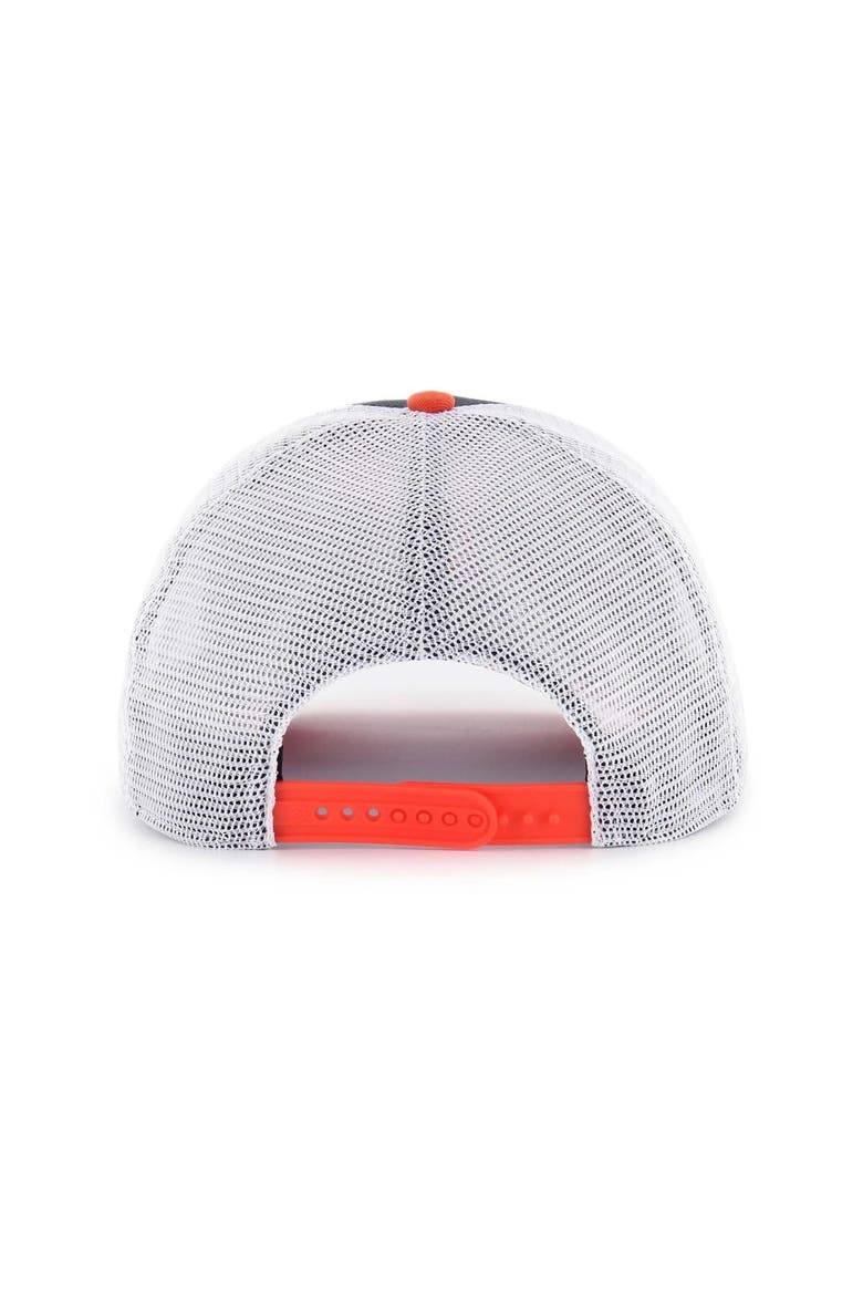 Youth '47 Black/Orange Oregon State Beavers Super Stripe Hitch Adjustable Trucker Hat, Alternate, color, Black