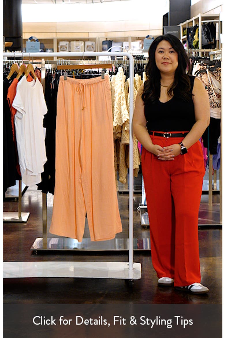 Wren Wide Leg Drawstring Pants video