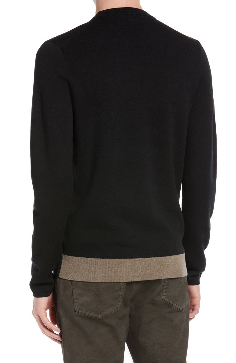 Theory Arnaud Wool Crewneck Sweater, Alternate, color,