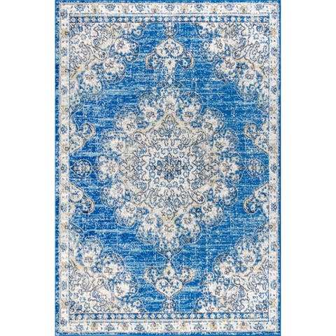 Bohemian FLAIR Boho Vintage Medallion Area Rug