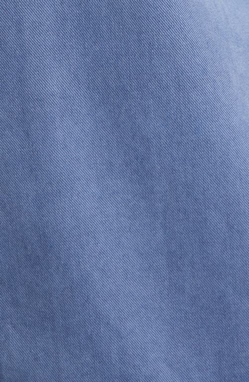 Bp. Short Sleeve Mechanic Shirt In Blue Indigo