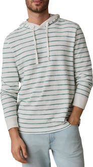 Faherty Sunwashed Organic Cotton Slub Hoodie