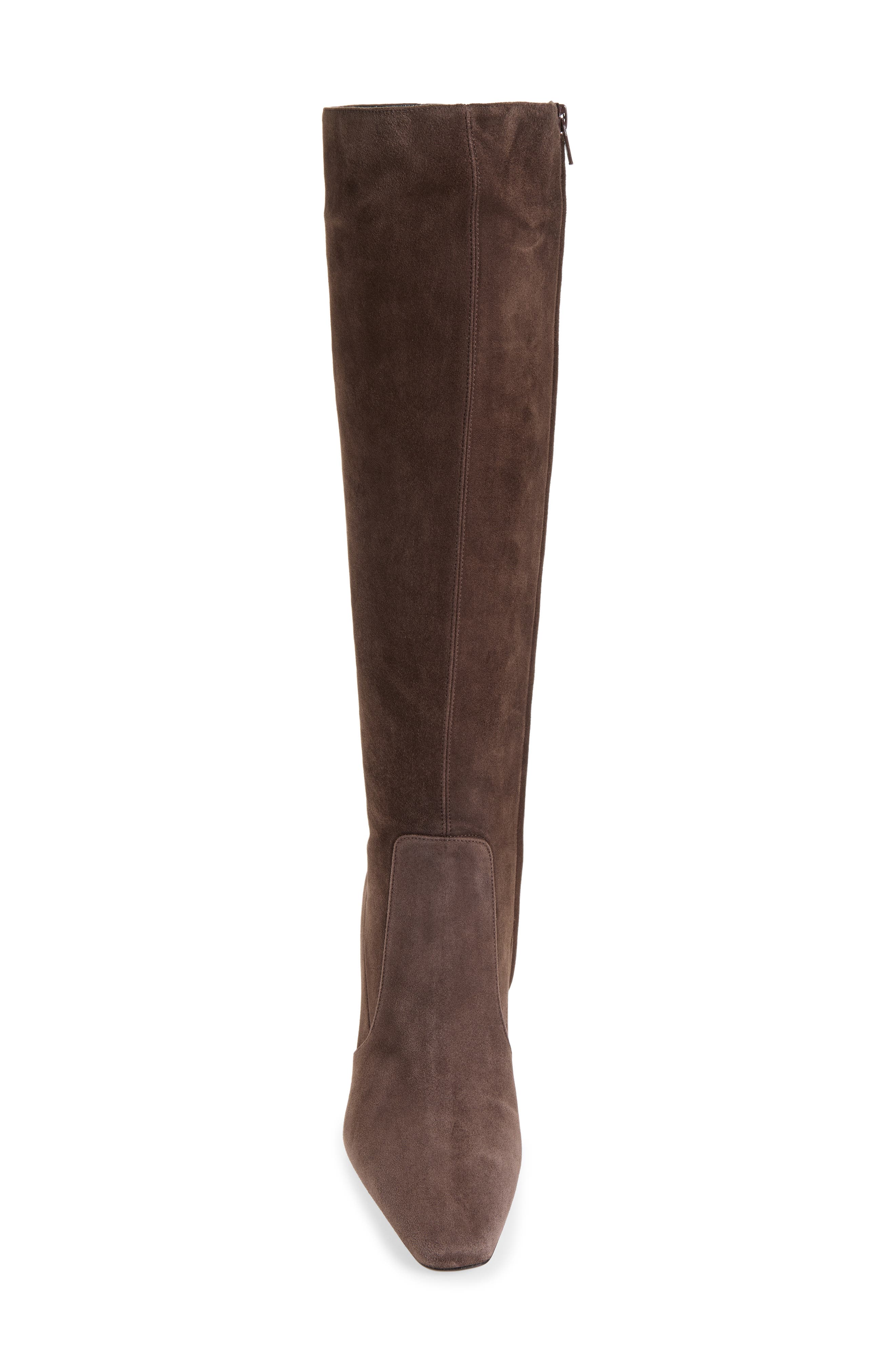 Francoise Knee High Boot, Alternate, color, BROWN