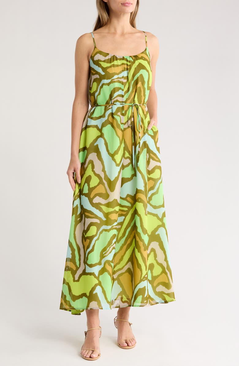 sam edelman maxi dress Sam Edelman Women's Side Tie Maxi Dress