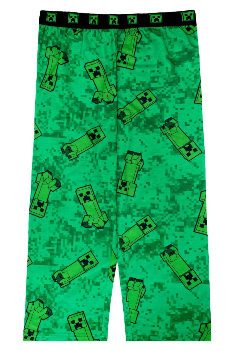 Kids' Minecraft Fitted Jersey Sleep Pants, Main, color, ASSORTED