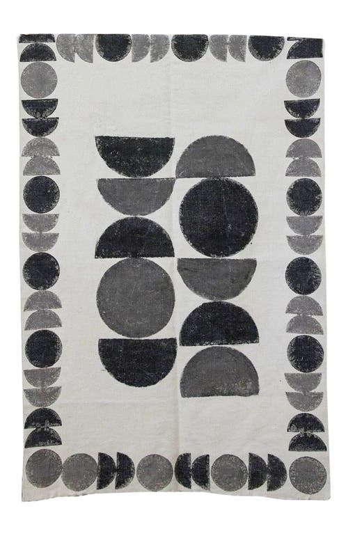 CQC LA Play Blocks Rug - 4' x 6' in White, Gray  product