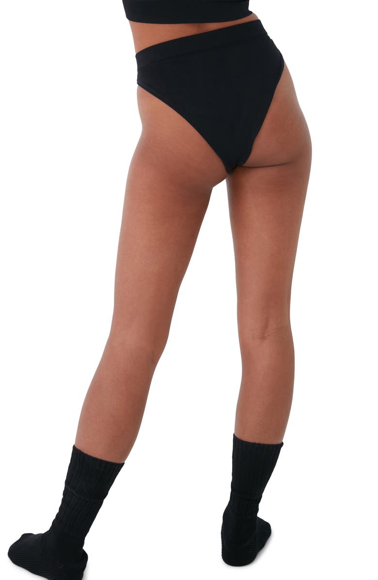 HUMAN NATION Gender Inclusive High Waist High Cut Briefs, Alternate, color, 