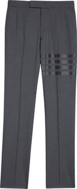 Thom Browne 4-Bar Mélange Wool Pants