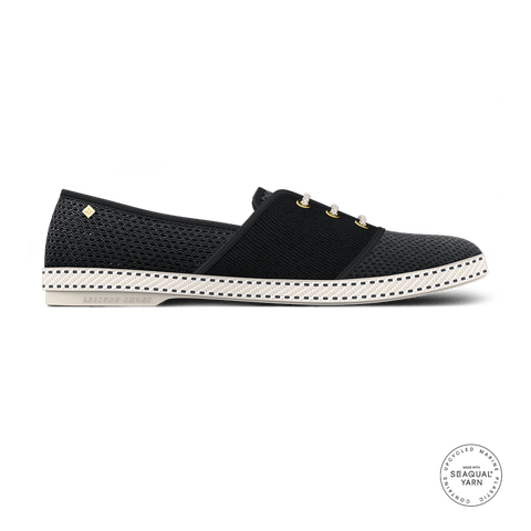 Classic Canvas & Mesh Slip-On Loafer