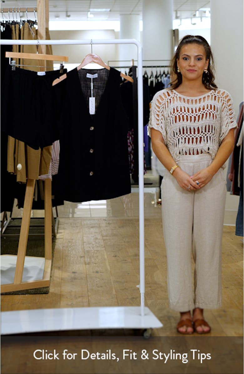 Miller Cotton Gauze Vest & Shorts Set, sales video thumbnail