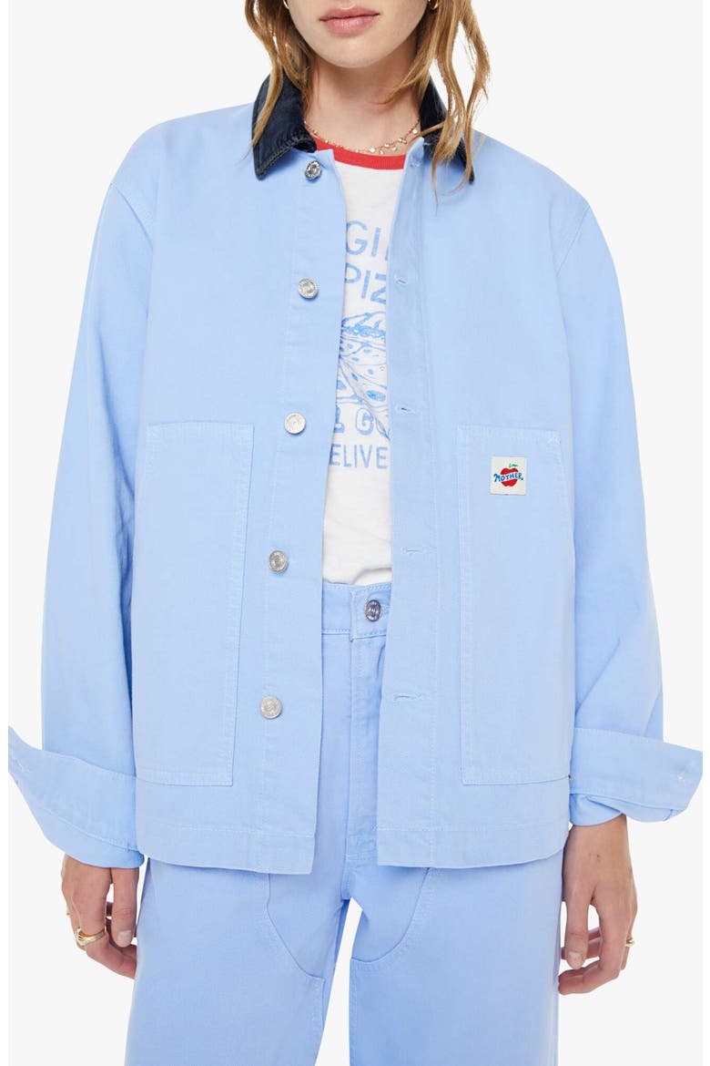 The Frontline Twill Chore Jacket, Main, color, HORSEPLAY VISTA BLUE