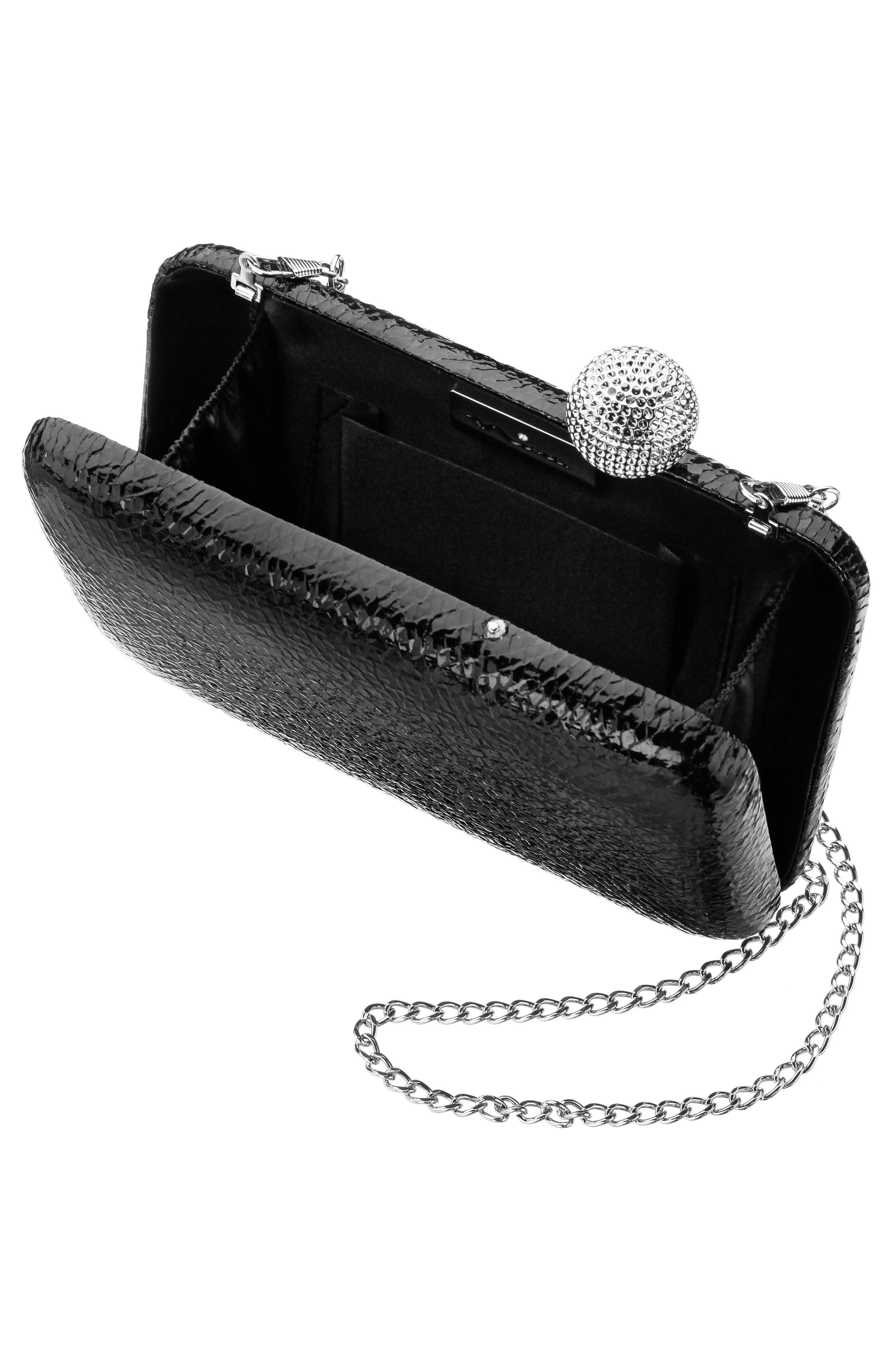 Nina Kimberly Minaudière Clutch, Alternate, color, 