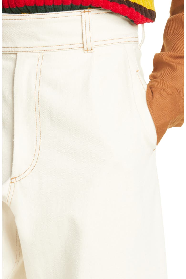 Wales Bonner Kwaku Workwear Wide Leg Jeans (Men) | Nordstrom