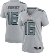 Nike Women's Nike Trevor Lawrence Gray Jacksonville Jaguars Atmosphere Fashion Game Jersey