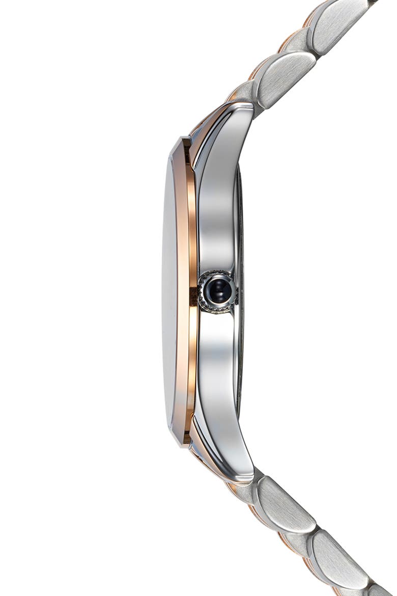 Classic R Two-Tone Bracelet Watch, 34mm, Alternate, color, TWO TONE