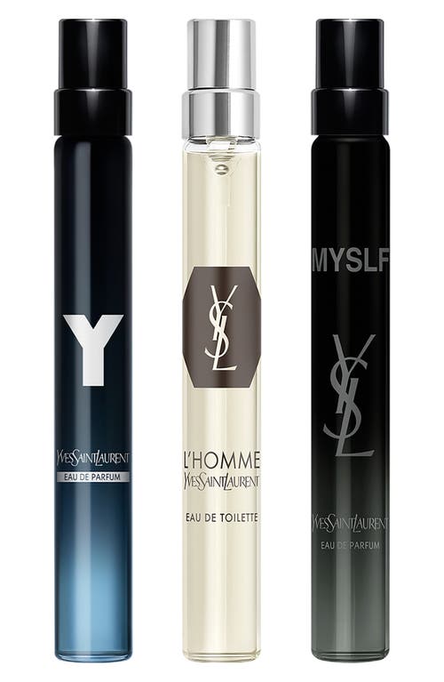 Saint Laurent Fragrance Discovery Set In Transparent