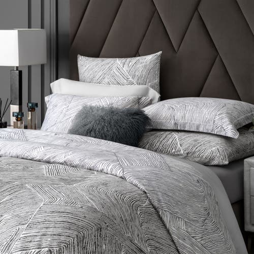 Togas Ferrante Duvet Cover In Gray