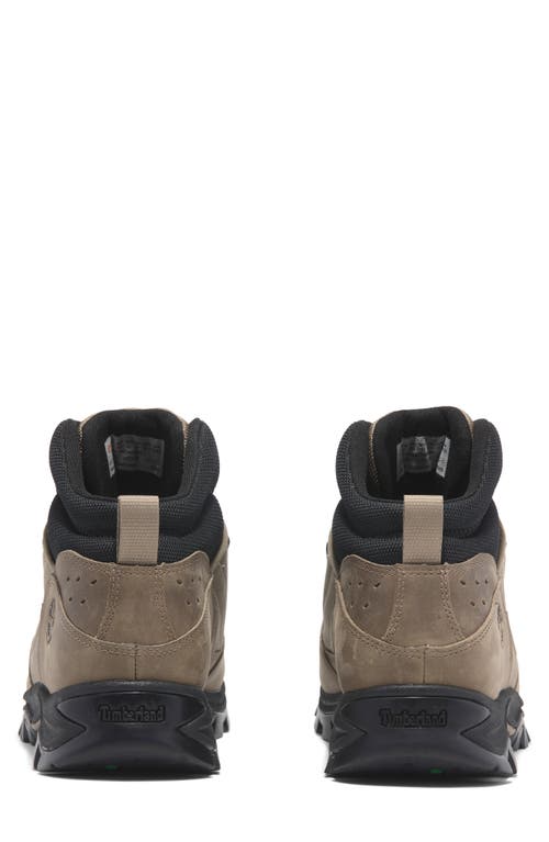 Timberland Mt. Maddsen Waterproof Hiking Boot In Medium Beige Mesh