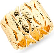 NORDSTROM RACK Fish Band Ring