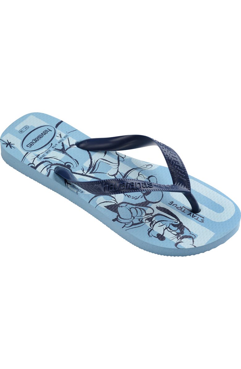 Havaianas Kids' Disney Mickey Mouse Flip Flop, Main, color, Lavender Blue