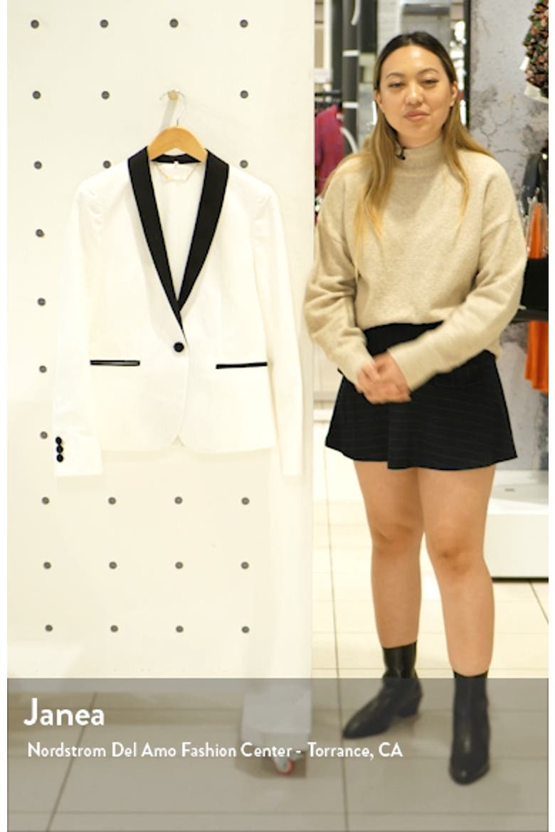 Cotton & Linen Tuxedo Blazer video