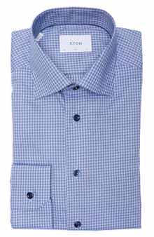 Slim Fit Check Twill Shirt