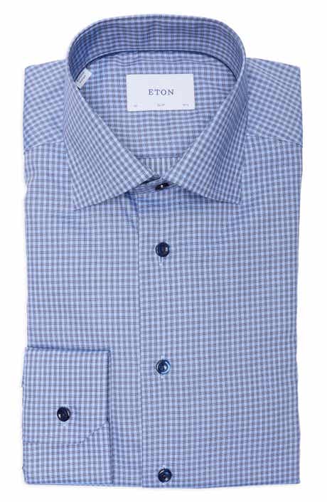 Slim Fit Check Twill Shirt
