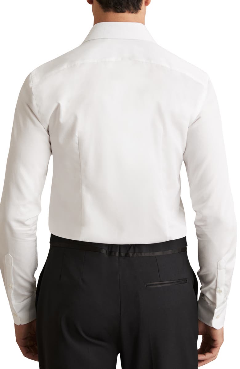 Reiss Marcel Button-Up Shirt, Alternate, color, White