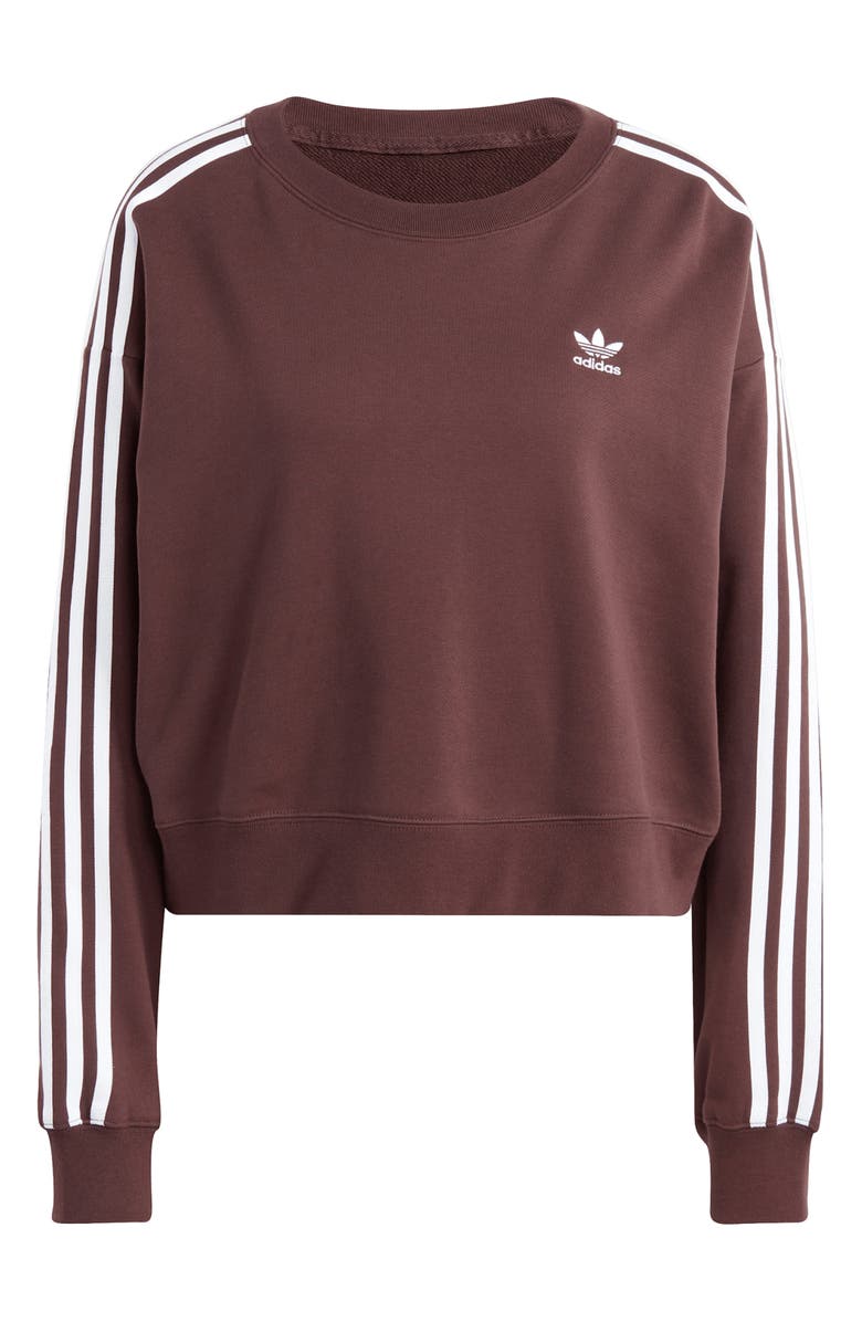 adidas Originals Adicolor Classics 3-Stripes Cotton French Terry Sweatshirt, Alternate, color,