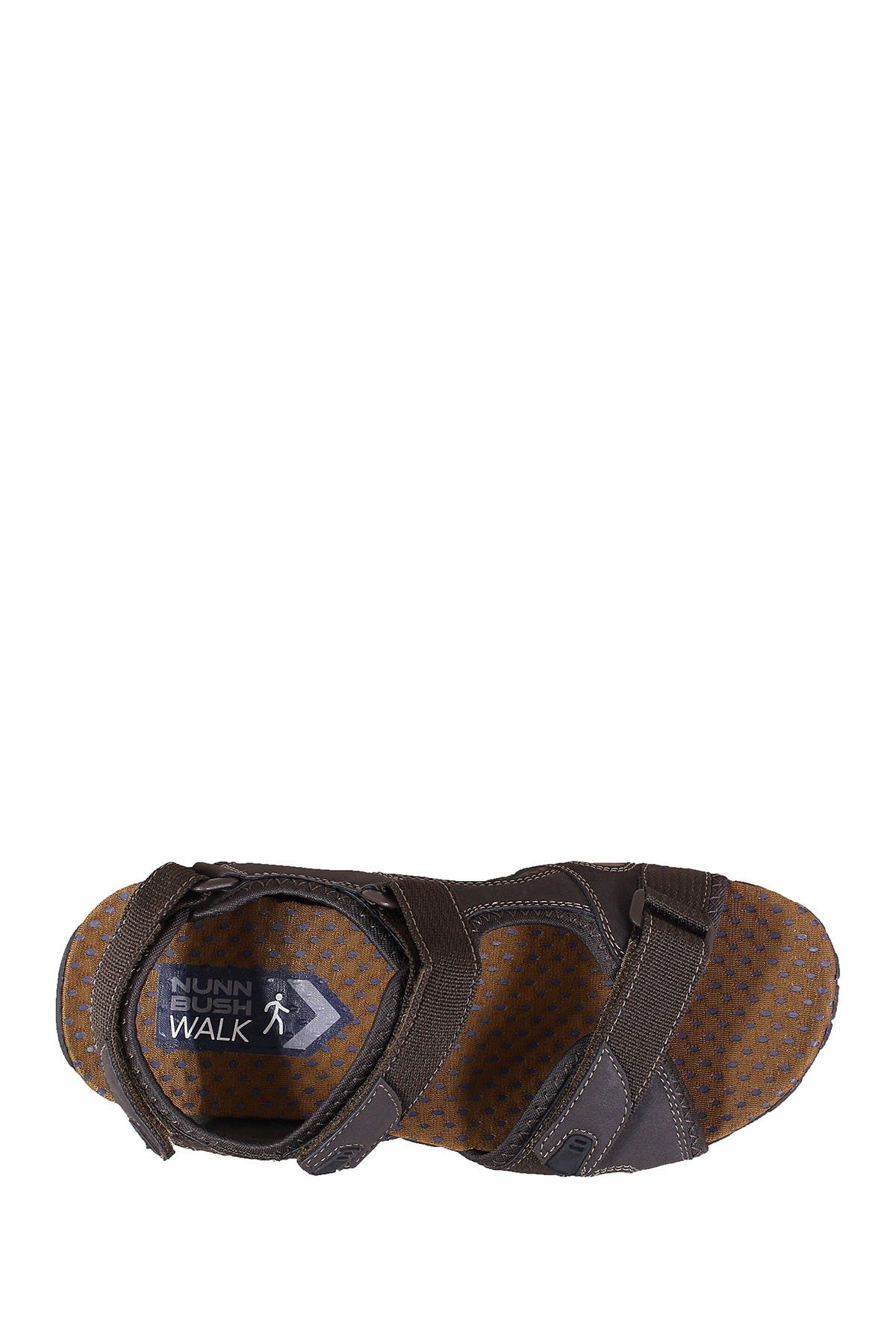 NUNN BUSH Rio Bravo Open Toe River Sandal - Wide Width Available, Alternate, color, Brown
