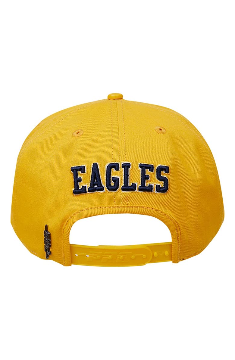 PRO STANDARD Men's Pro Standard Gold Coppin State Eagles Evergreen CSU Snapback Hat, Alternate, color, Yellow