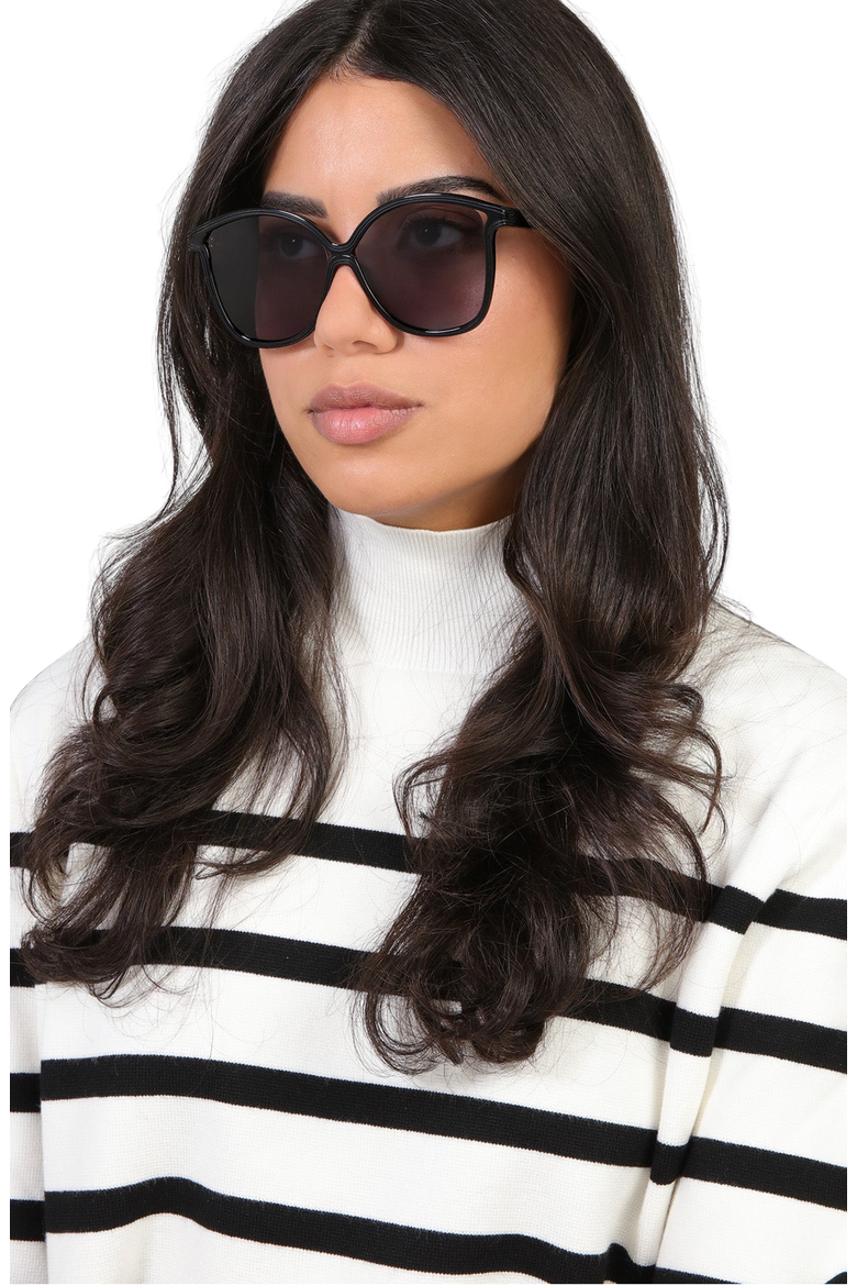 Nancy Sunglasses, Alternate, color, Black / Grey