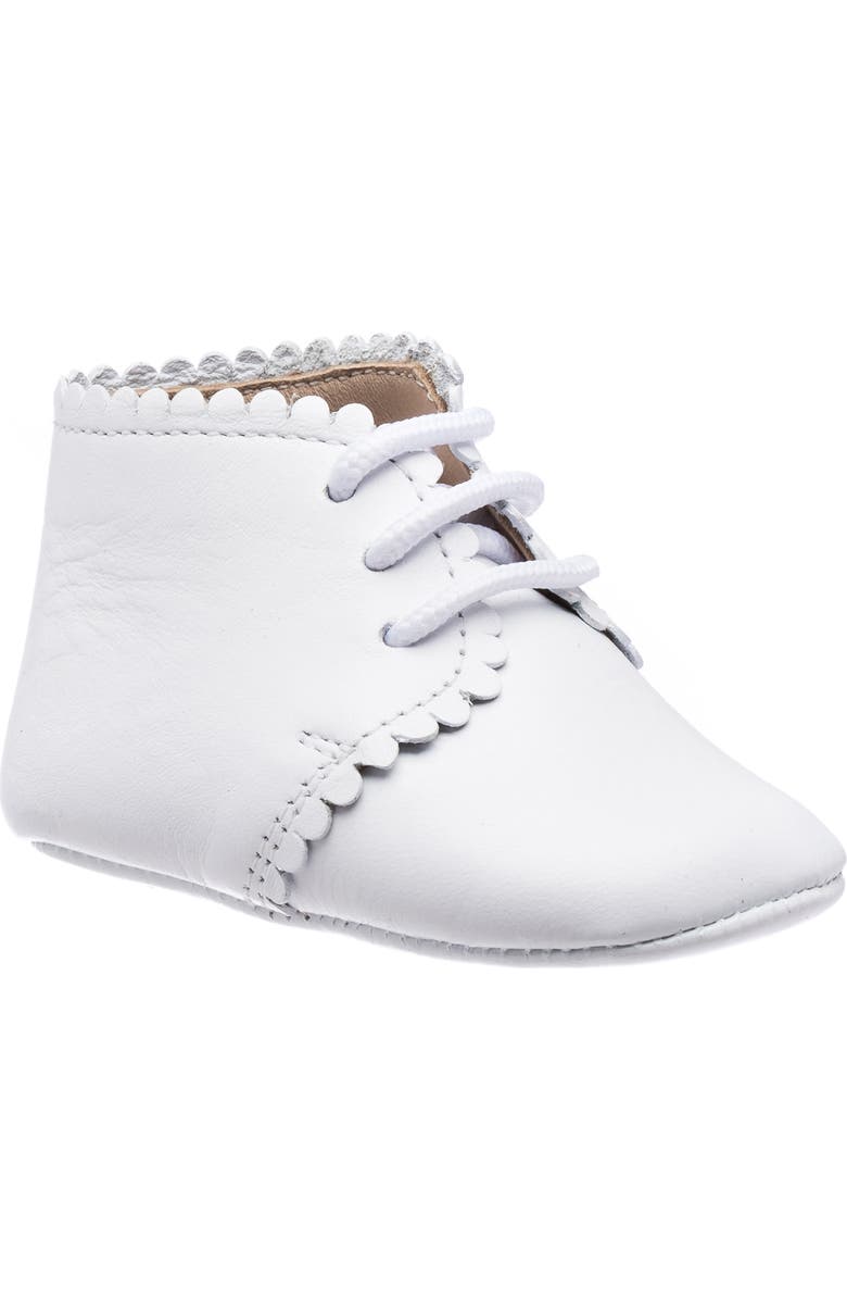 Elephantito Scallop Bootie, Main, color, White
