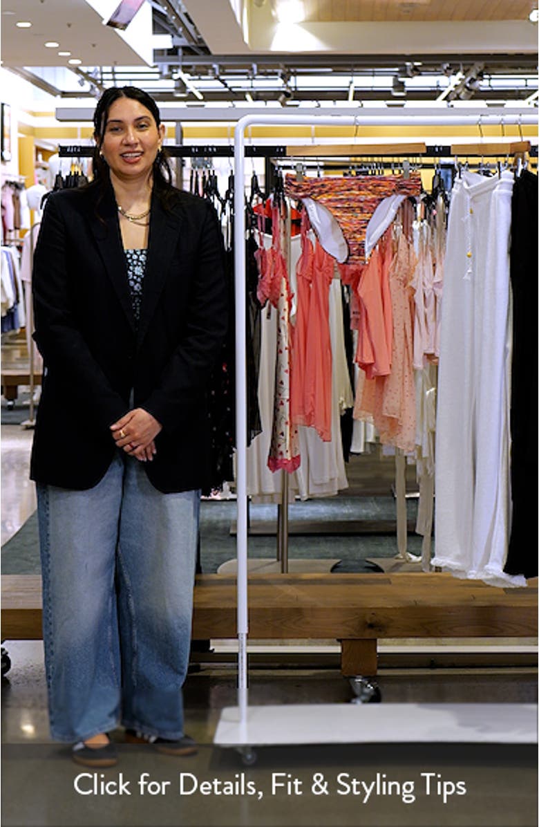 Shimmer Ripple Shirred Side Hipster Bikini Bottoms, sales video thumbnail