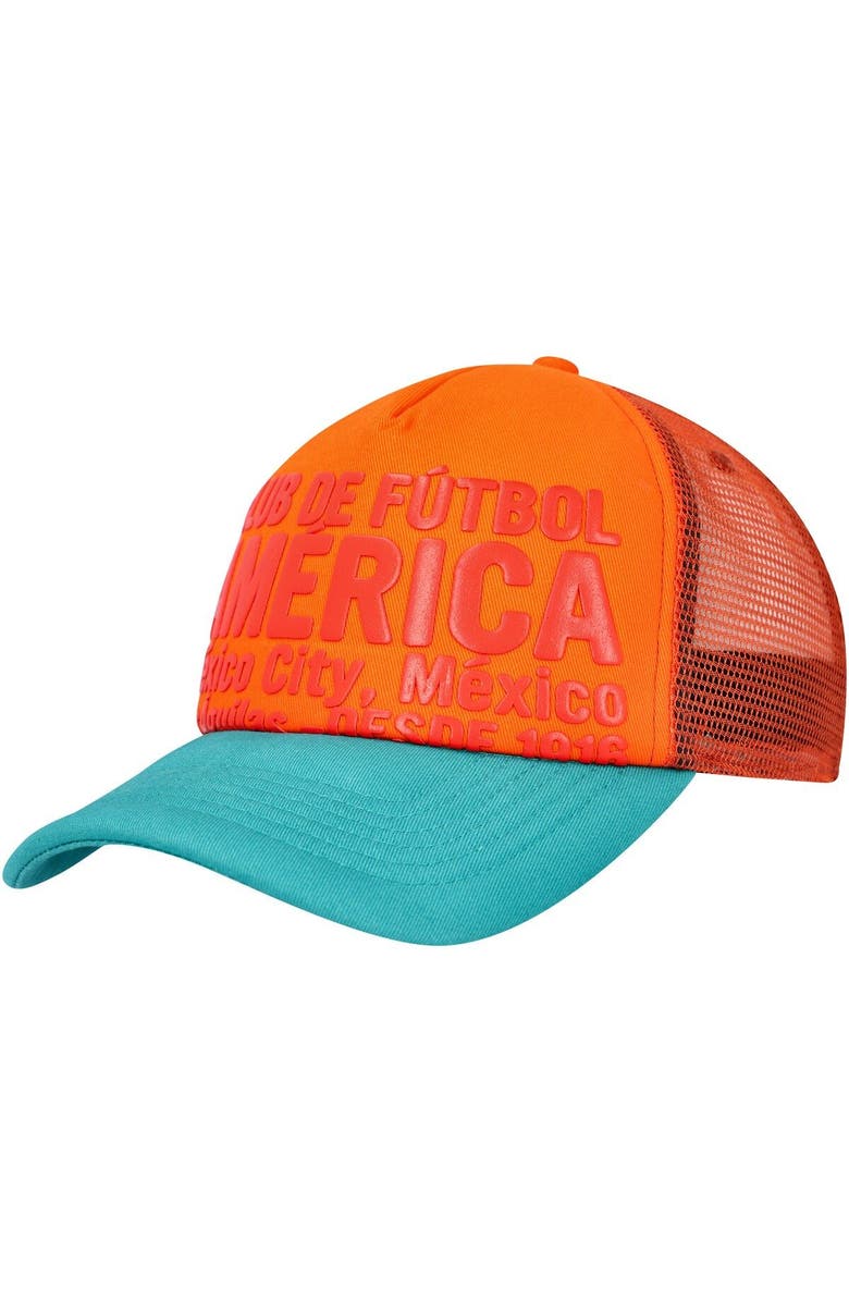 FAN INK Men's Orange Club America Club Gold Adjustable Hat, Alternate, color, Orange