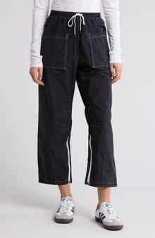 Fly By Night Water Resistant Crop Track Pants