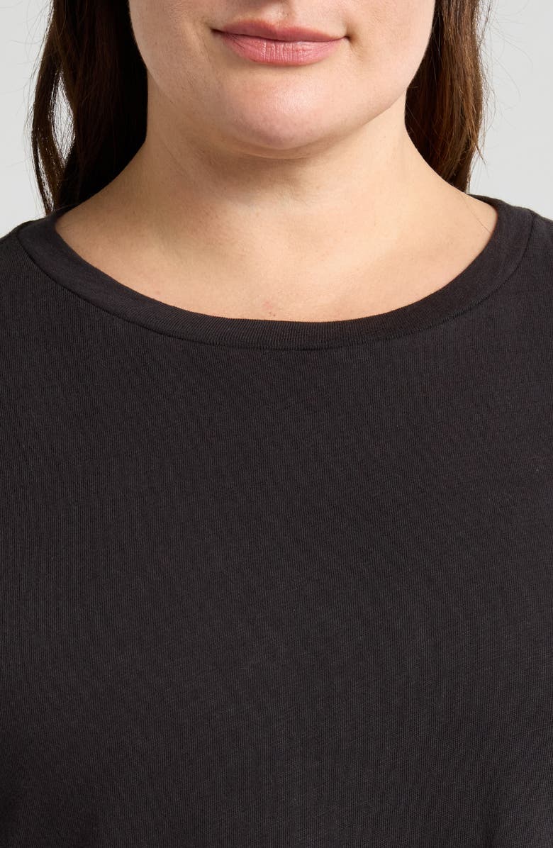 Eileen Fisher Organic Cotton Crewneck T-Shirt, Alternate, color,
