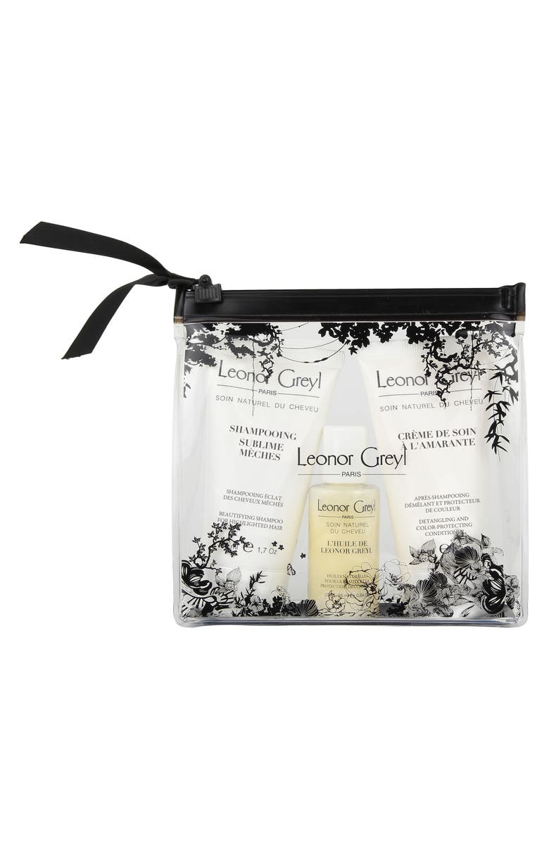 Leonor Greyl PARIS Luxury Travel Kit for Color Treated Hair, Alternate, color, No Colro