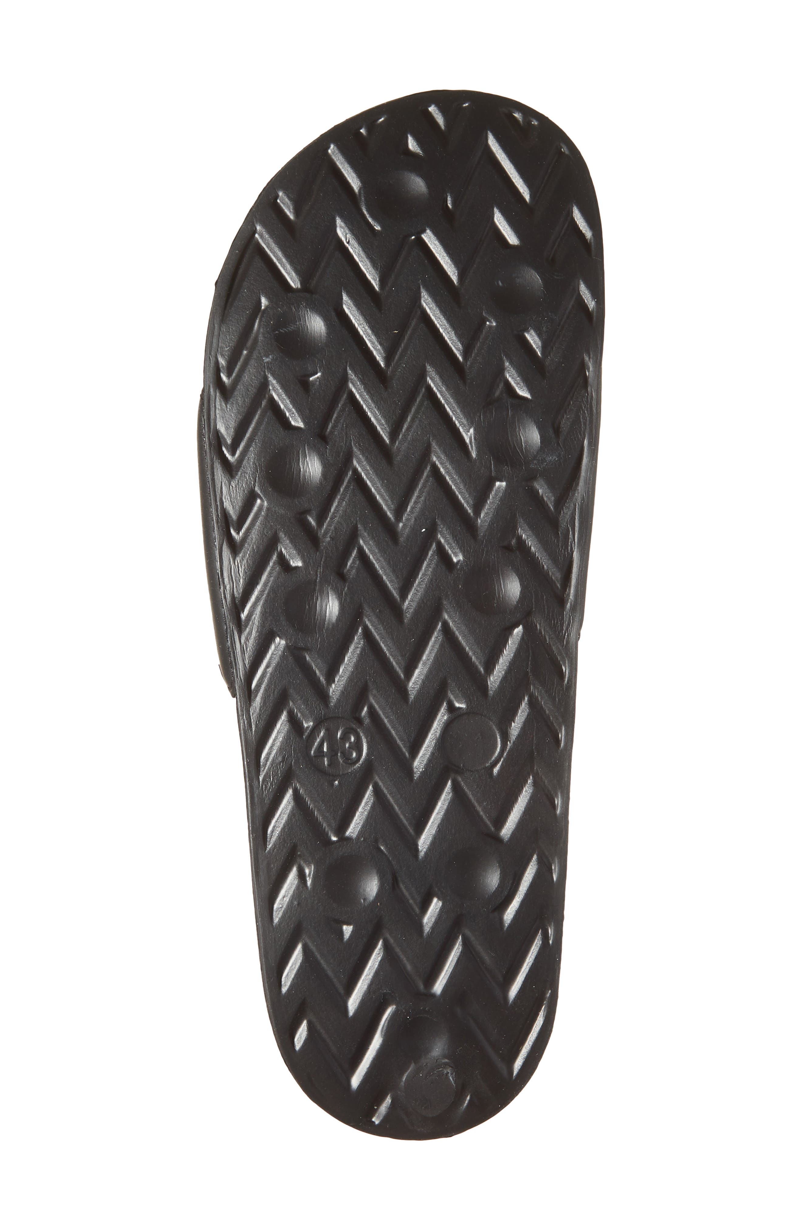 RVCA Sport Slide Sandal, Alternate, color, Black/ White