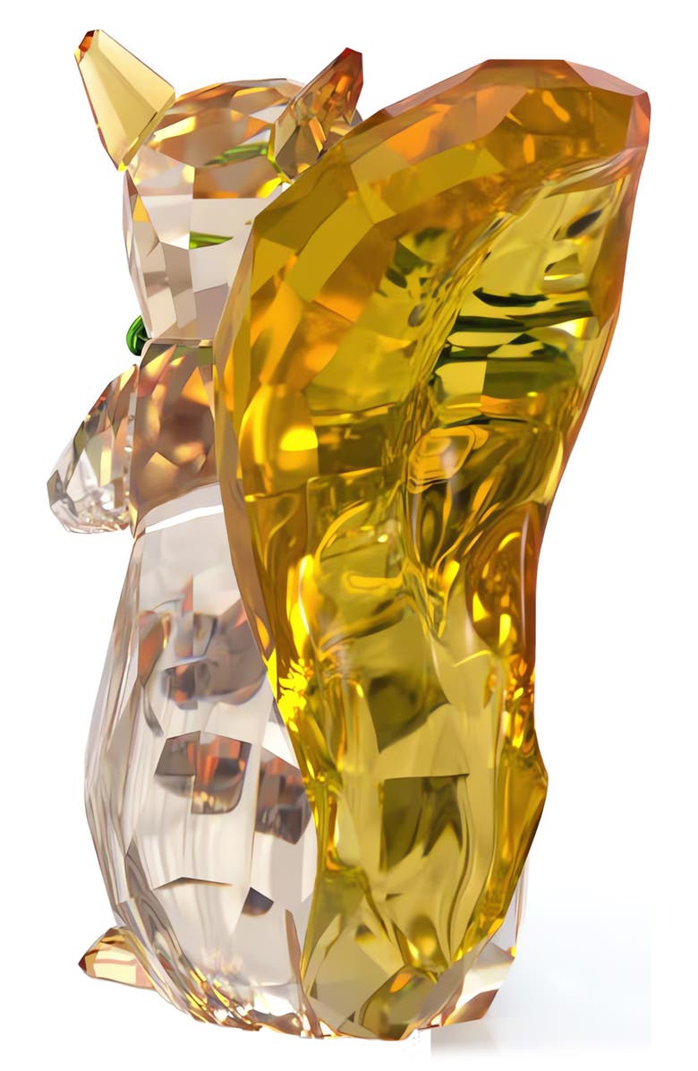 Swarovski Idyllia Squirrel & Acorn, Alternate, color, Multicolored