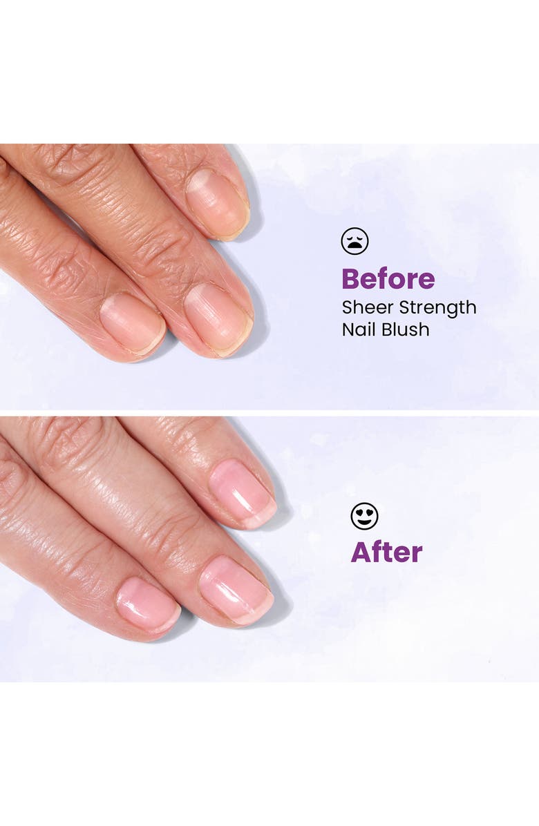 Londontown Sheer Strength Nail Blush, Alternate, color, Poppy