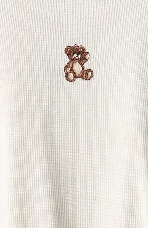 Vintage Havana Kids' Crop Oversize Sweater In Neutral