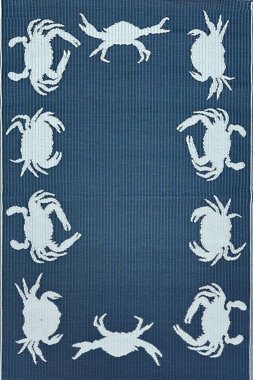 Mad Mats Crab Blue & Teal