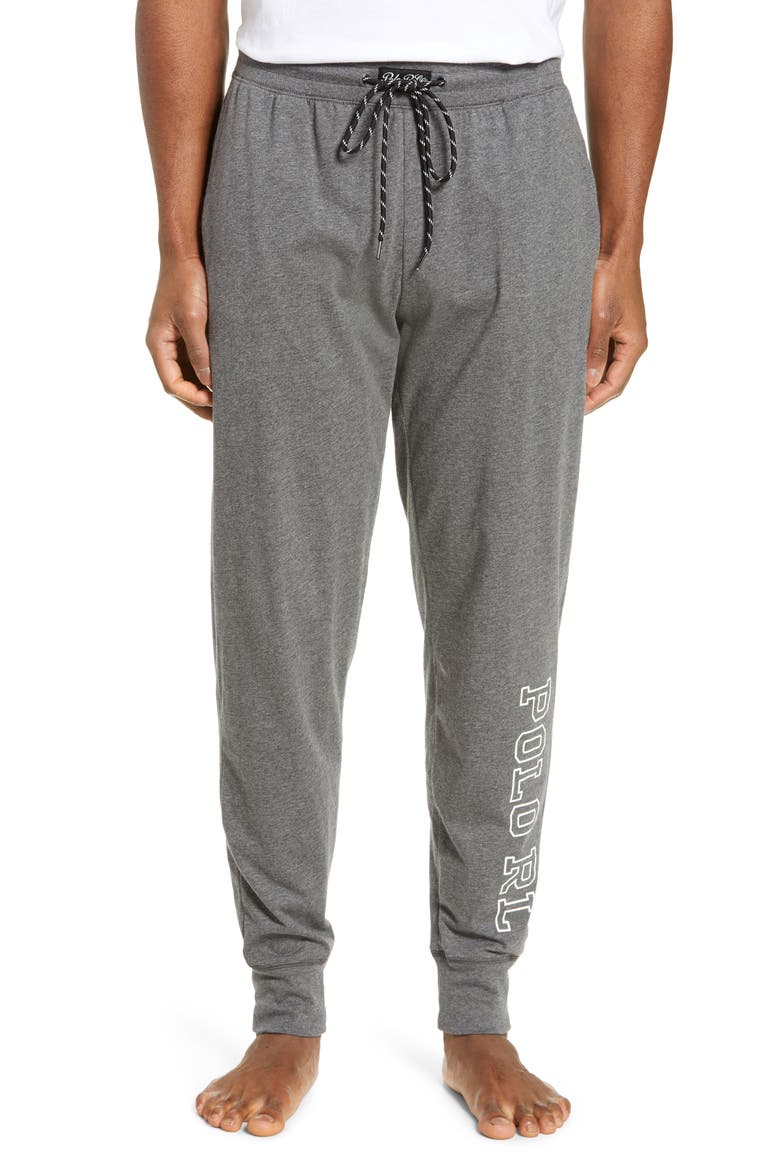 Logo Knit Jogger Pants, Main, color, FORTRESS GREY
