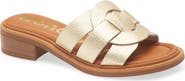 Wonders Leather Slide Sandal