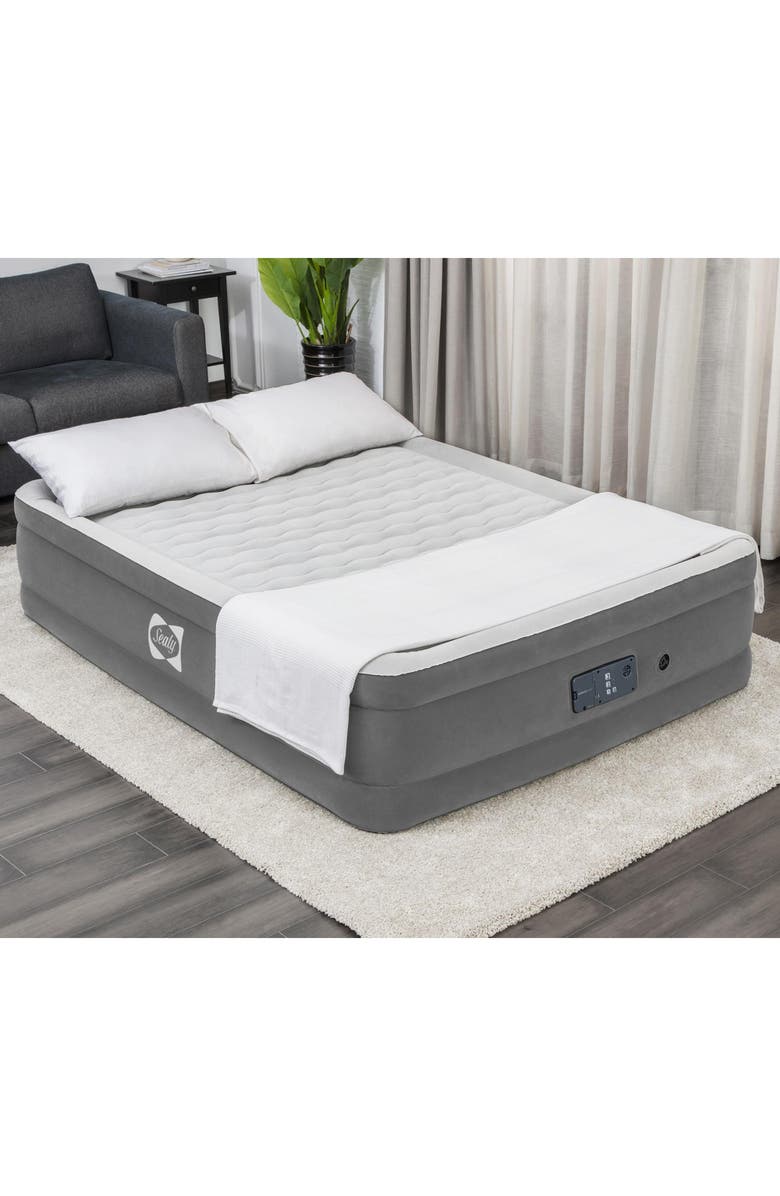 Sealy 18" Queen Airbed, Builtin Comfort Pump, Adjustable Firmness, Alternate, color,